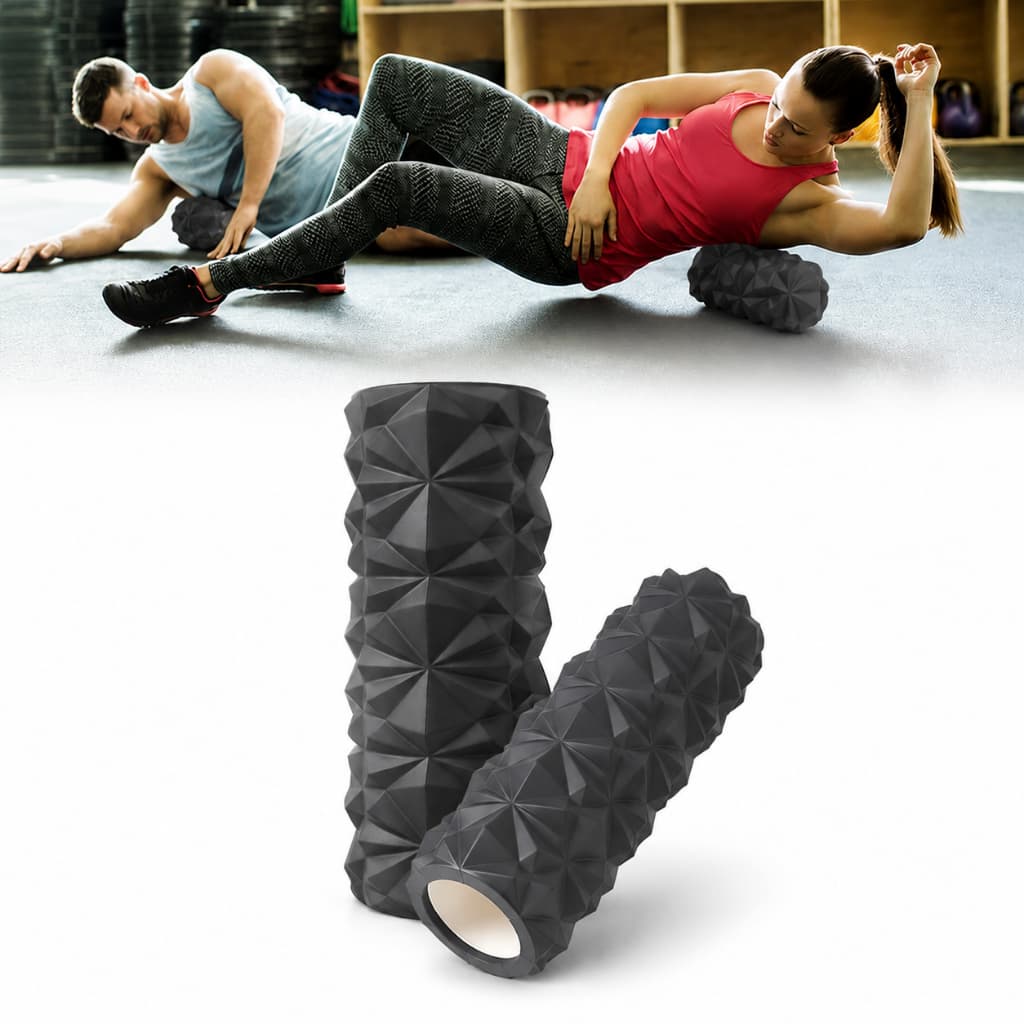 Rolo de Massagem Liberação Miofascial Soltura Yoga Elástica