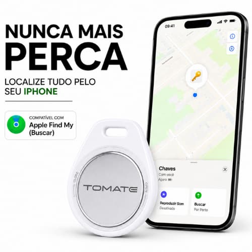 Localizador Rastreador Bluetooth Inteligente Apple Find My Buscar Chaves Mala Mochila Bolsa