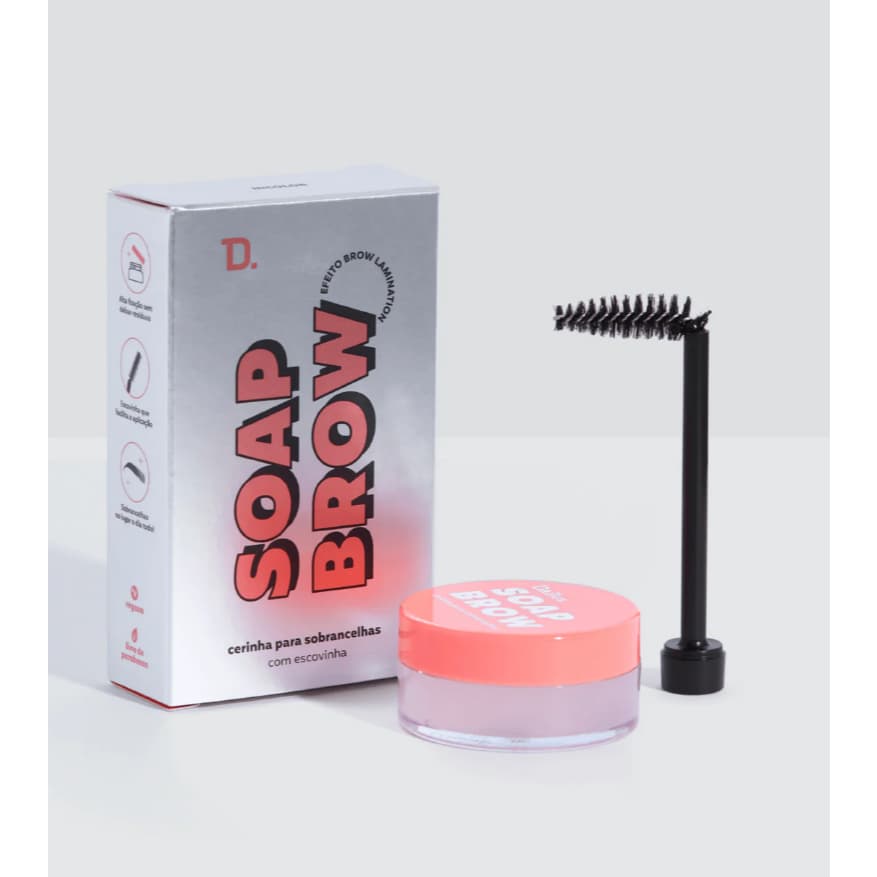 Soap Brow Cerinha para Sobrancelhas Dailus: Efeito Brow Lamination com Fixação Impecável!