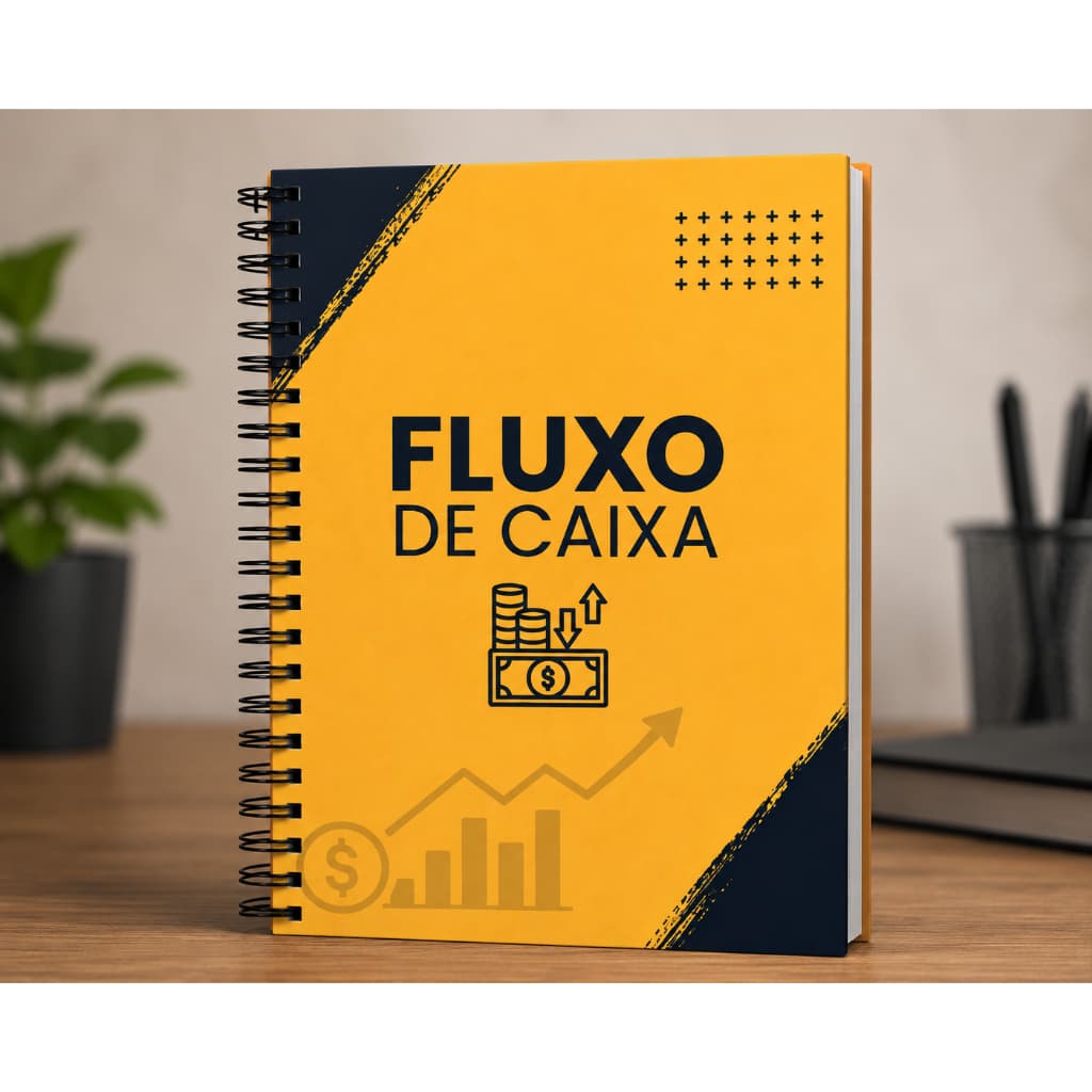 Caderneta Fluxo De Caixa Financeiro Empresa Livro Caderno