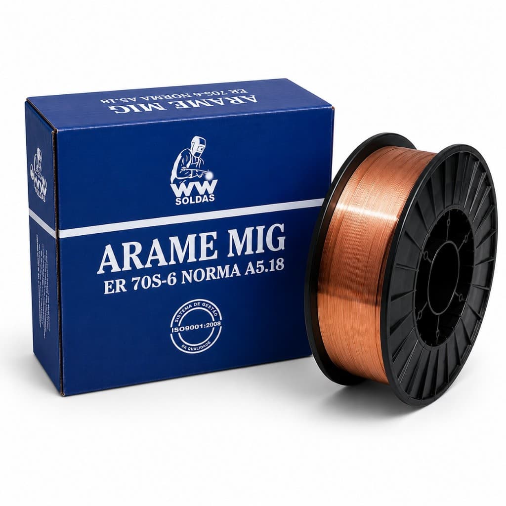 Arame Solda Mig 0,8mm  5kg  - Wwsoldas