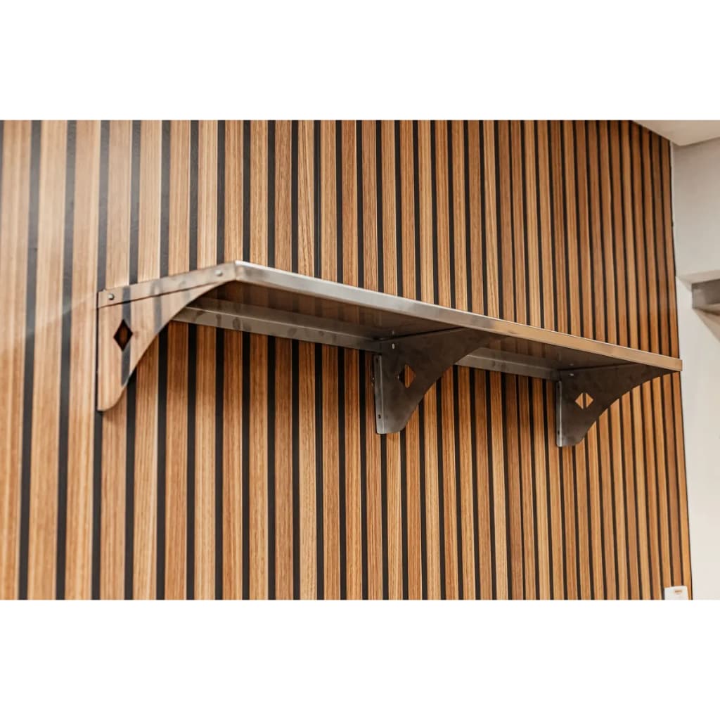 Prateleira Inox Industrial 120x40 Parede Cozinha Profissional