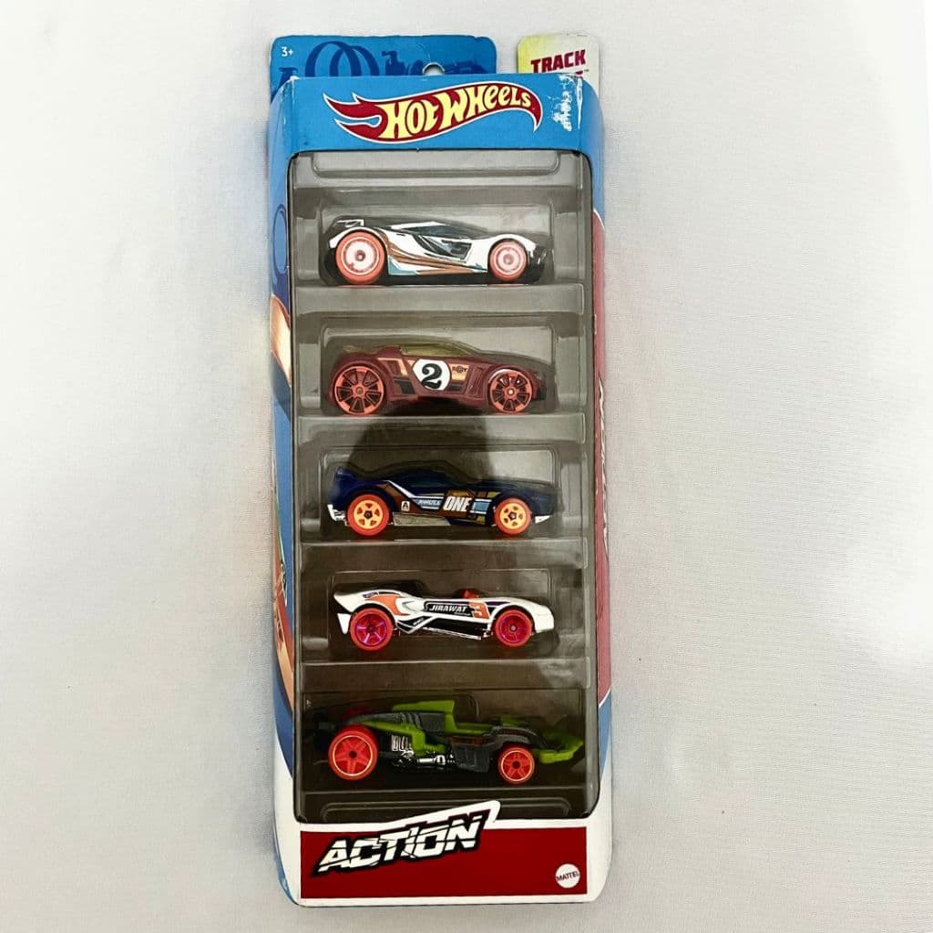 Carrinho Hot Wheels Action Pack 5 (GHP64) - Mattel Miniaturas - Original - Coleção
