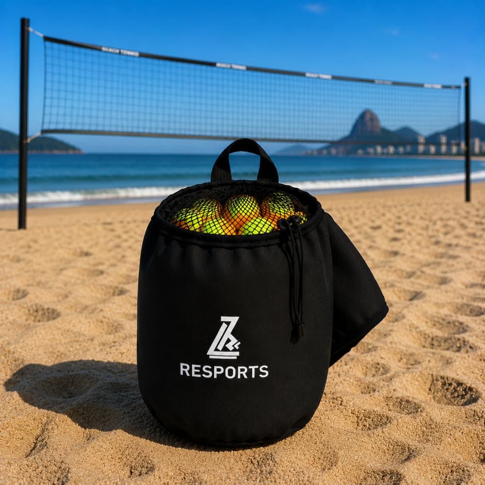 Porta bolas Beach Tennis Bolsa Porta Pochete Ajustável para Esportes e Itens Pessoais