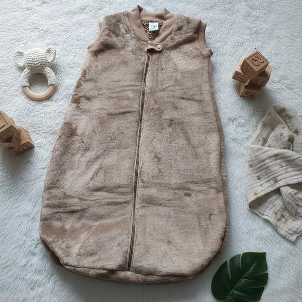 Saquinho Saco Bebe Inverno Dormir DUPLO ( Fleece por fora e Sherpa por Dentro) Menina ou Menino
