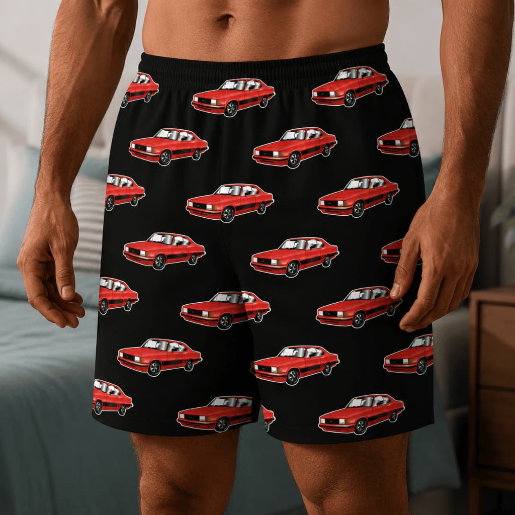 Samba Canção Estampa Gm Opala gearhead Retro clássico vintage cueca