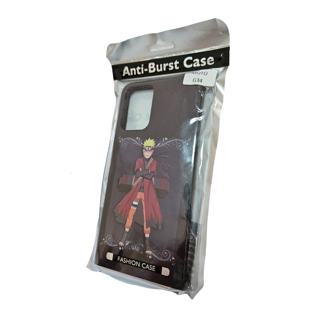 Capinha de Silicone Naruto Sábio para MOTO G34