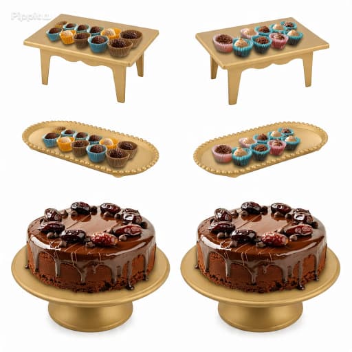 Kit Mesa Decorada 6 Peças Para Aniversário E Eventos