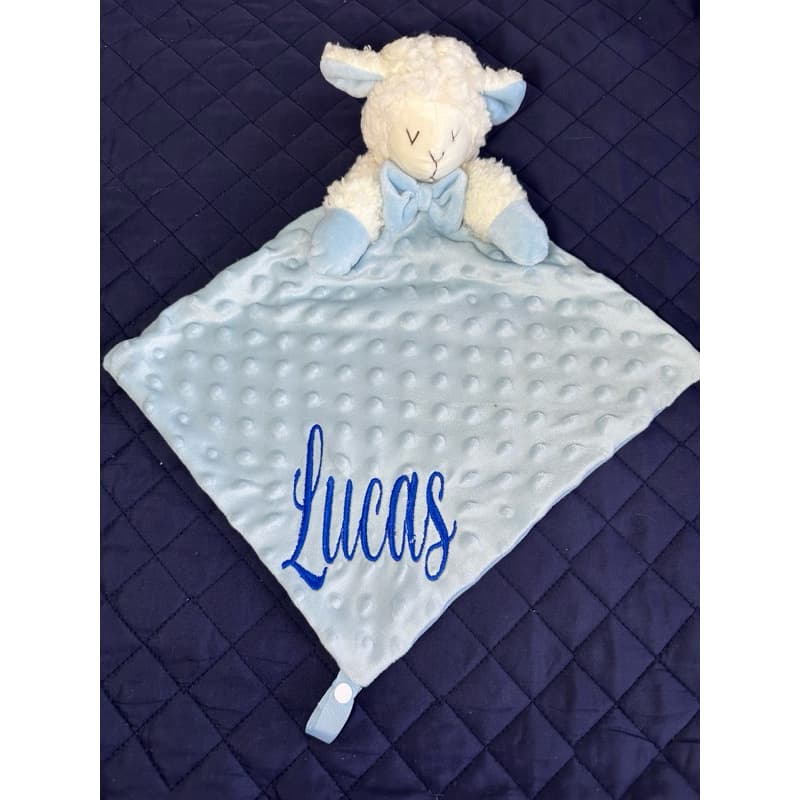Naninha Pipoquinha COM NOME - OVELHINHA - de Plush Manta Pipoquinha 1 Peça