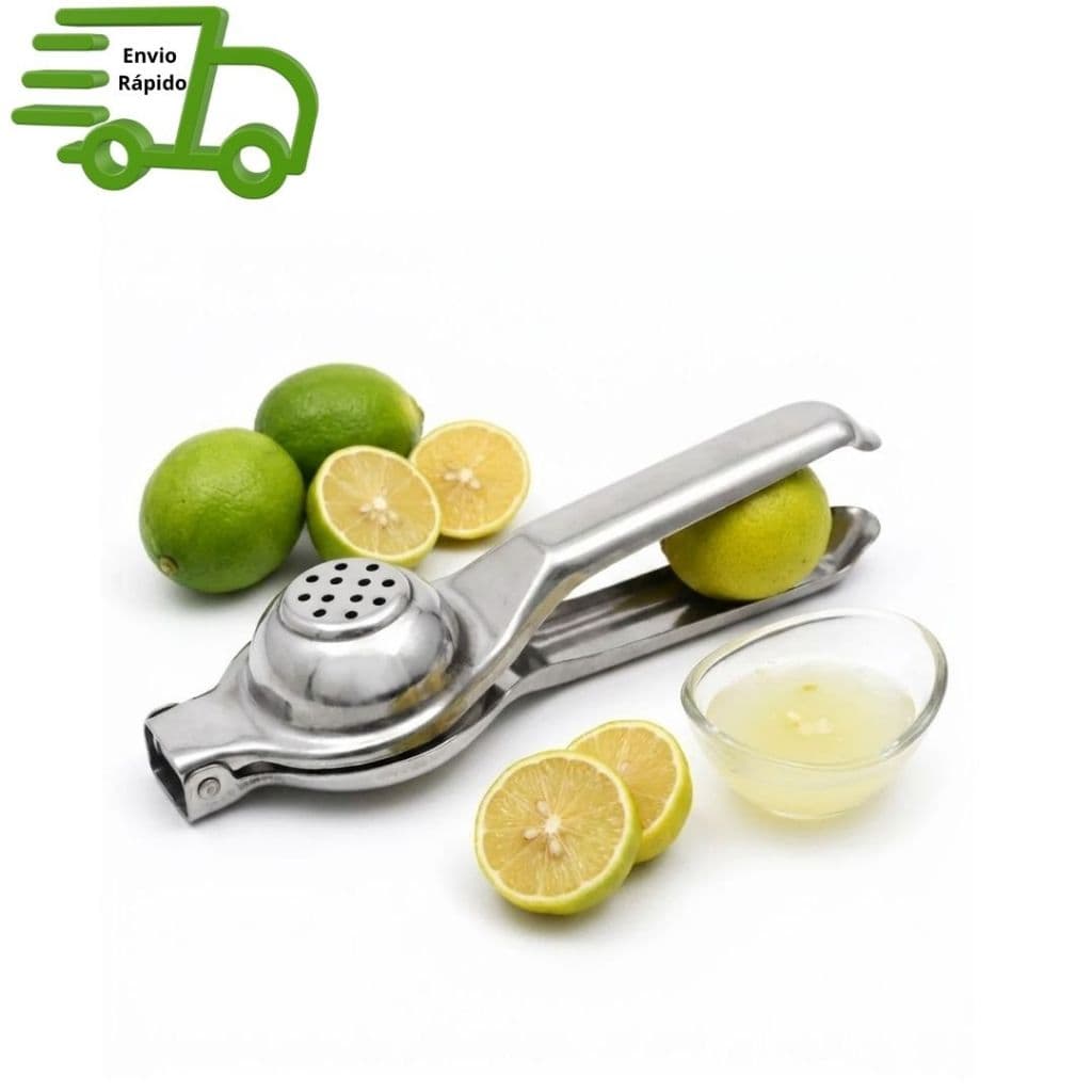 Espremedor de Limão Manual Metal p/ Cozinha e Bar Extrai Suco Rápido p/ Donas de Casa e Bartenders