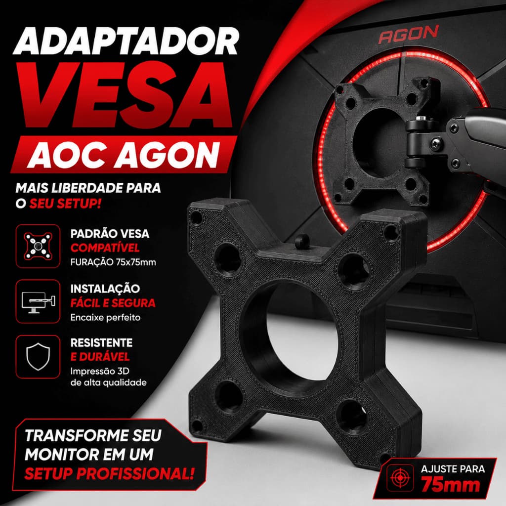 Adaptador Vesa Para Monitor Aoc Agon