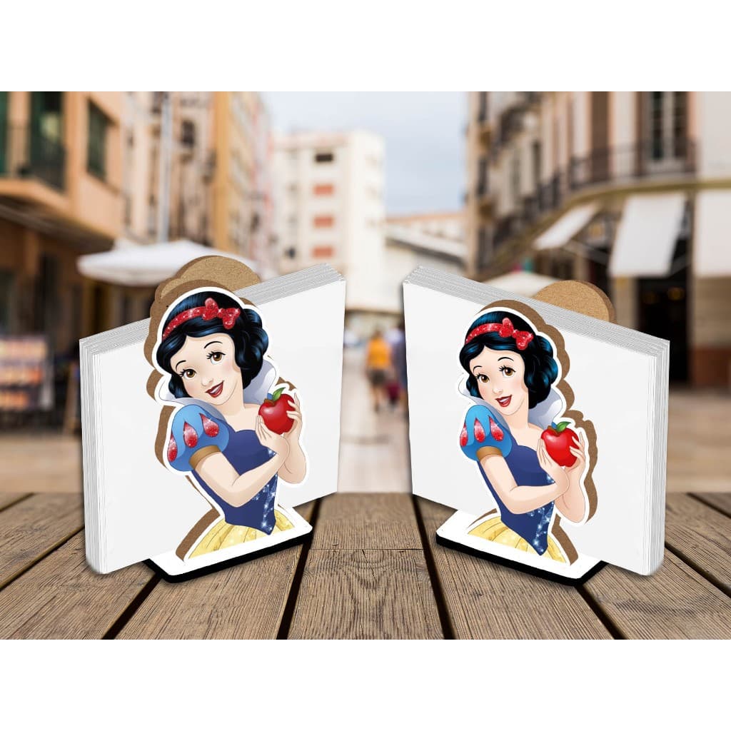 Kit 10 Centro de Mesa Porta Guardanapo Branca de Neve Adulta