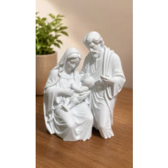 Imagem Sagrada Família Decorativa Católica Decoração Religiosa Impressão 3D
