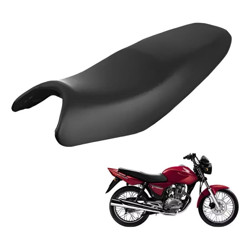 Capa de Banco Honda CG Titan 150 2004 2005 2006 2007 2008 - Modelo Original | Cor Preto.