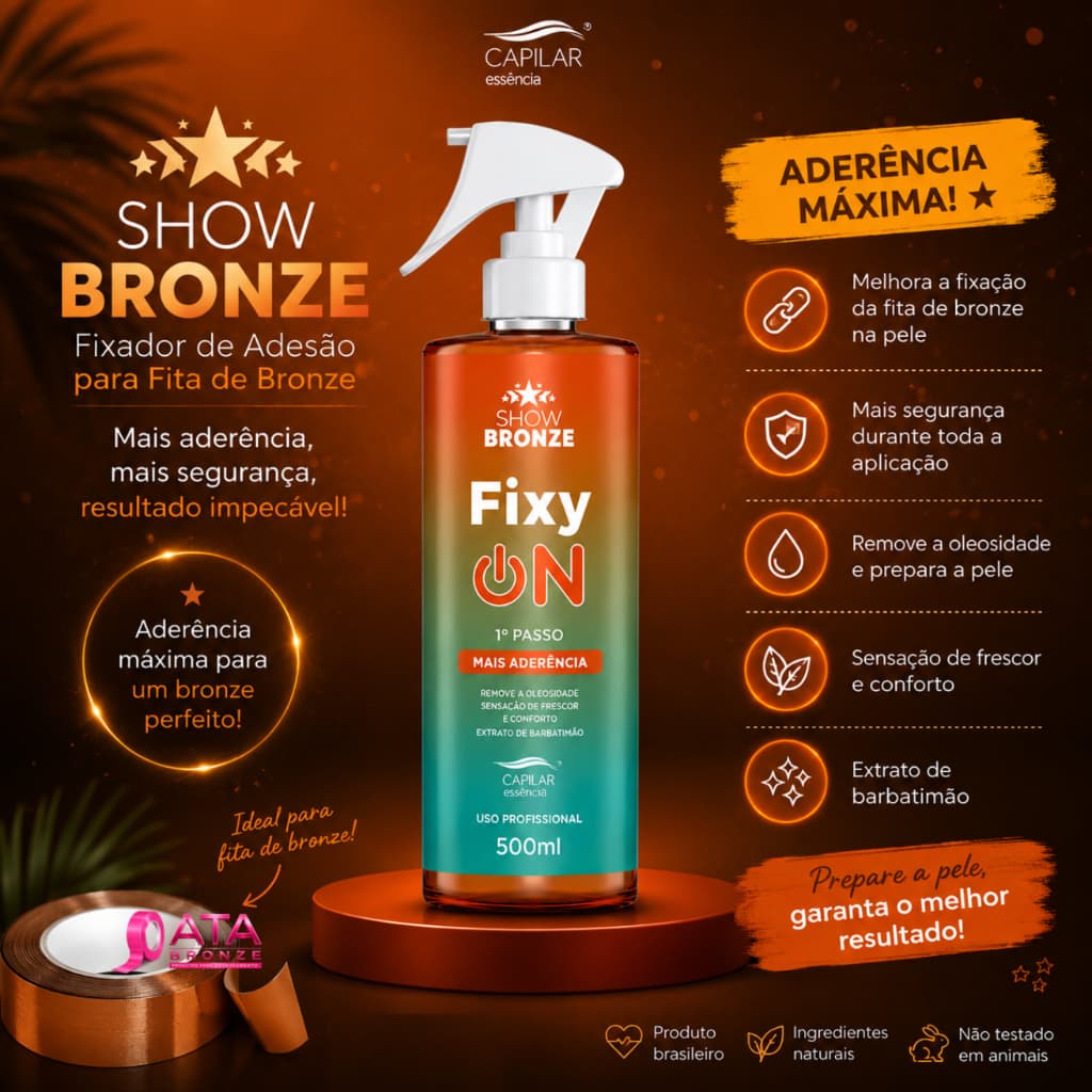 FIXY ON MAIS ADERÊNCIA  500ml - CAPILAR ESSENCIA