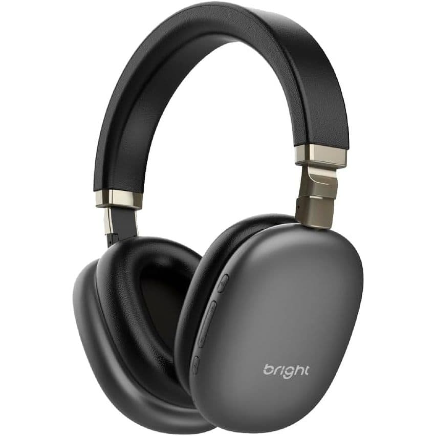 Fone de Ouvido Bright Bluetooth Pilot 5.1, Sem Fio Com Controle de Volume Integrado, 7h de Uso, Preto