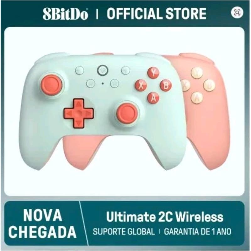 Controle Sem Fio 8BitDo - Ultimate 2C para PC, Windows