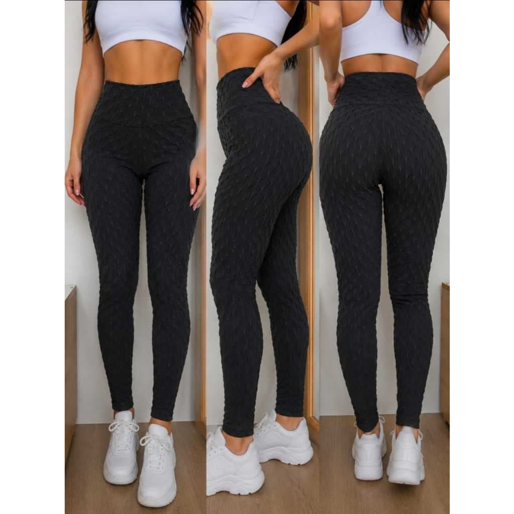 Calça Legging Brocada