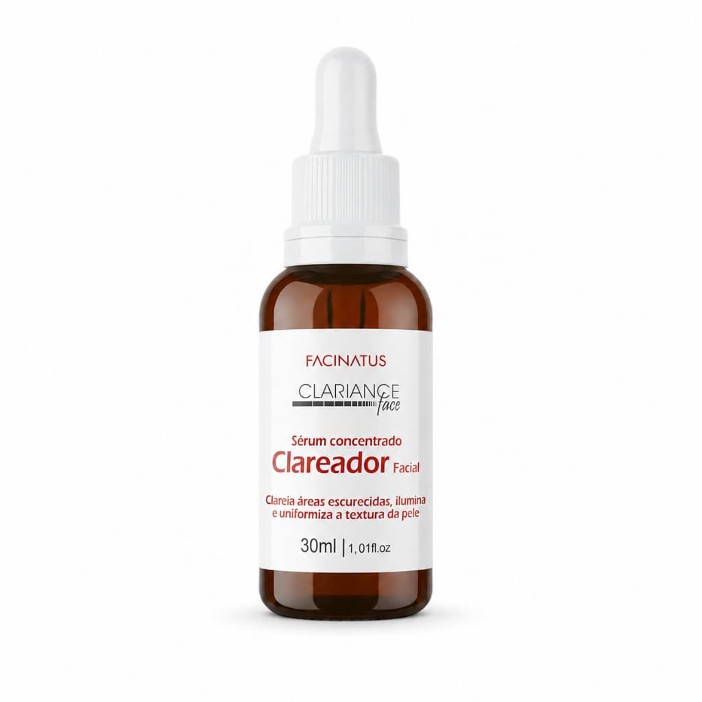 Sérum Clareador Facial Concentrado Clariance Face Facinatus 30ml Multi-Ácidos