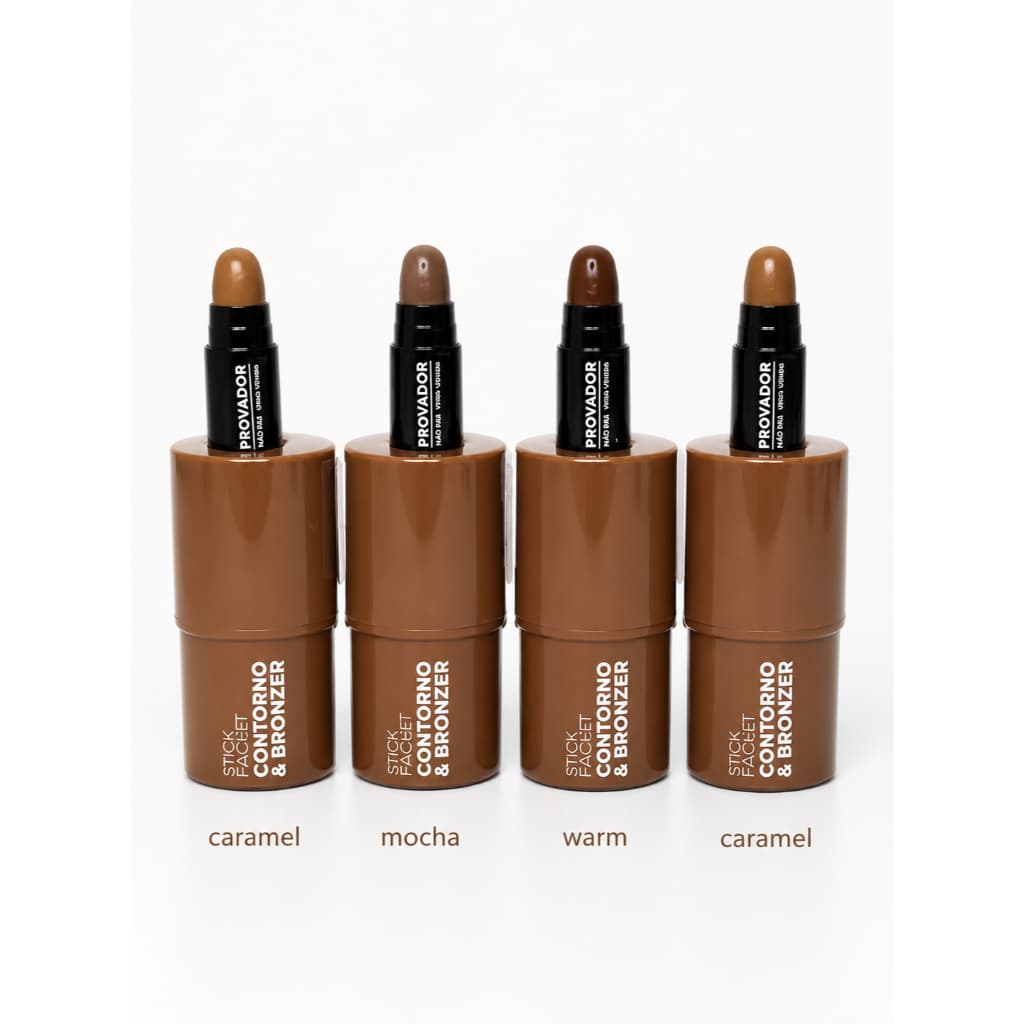 Contorno e Bronzer Stick Pocket Dia a Dia Mahav