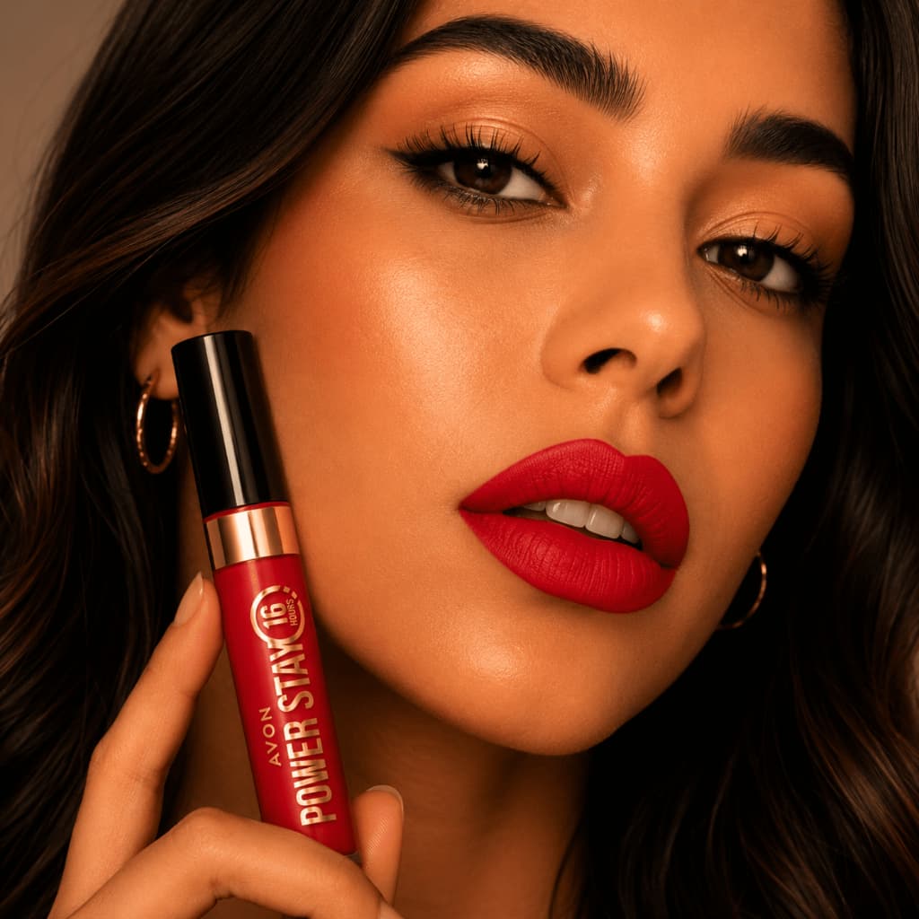 Batom Avon Power Stay 16h Vermelhaço