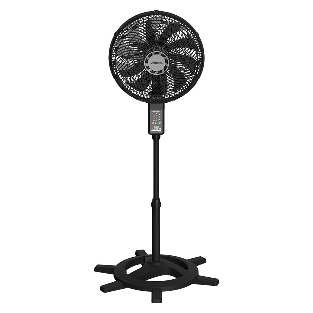 VENTISOL - VENTILADOR COLUNA TURBO 10 PÁS COM CONTROLE 40CM - BIVOLT