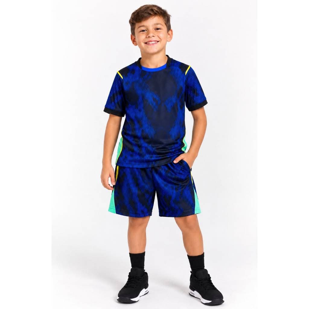 Conjunto Infantil Azul TORCEDOR 2026