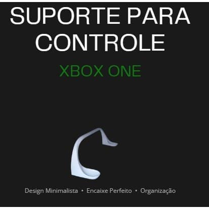 Suporte para Controle Xbox One / Series / Minimalista  - Encaixe Perfeito