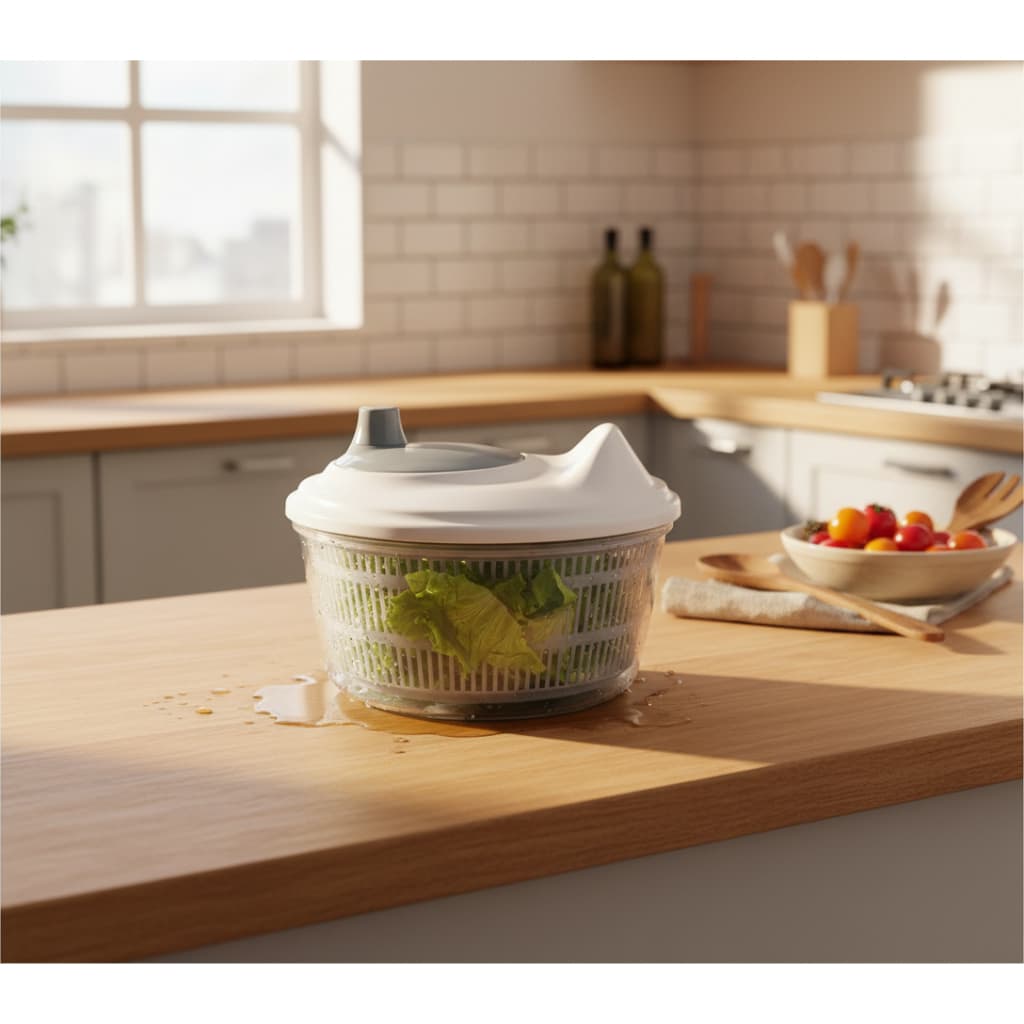 Secador De Salada Centrifuga Seca Folhas 2,5L Profissional 🥗