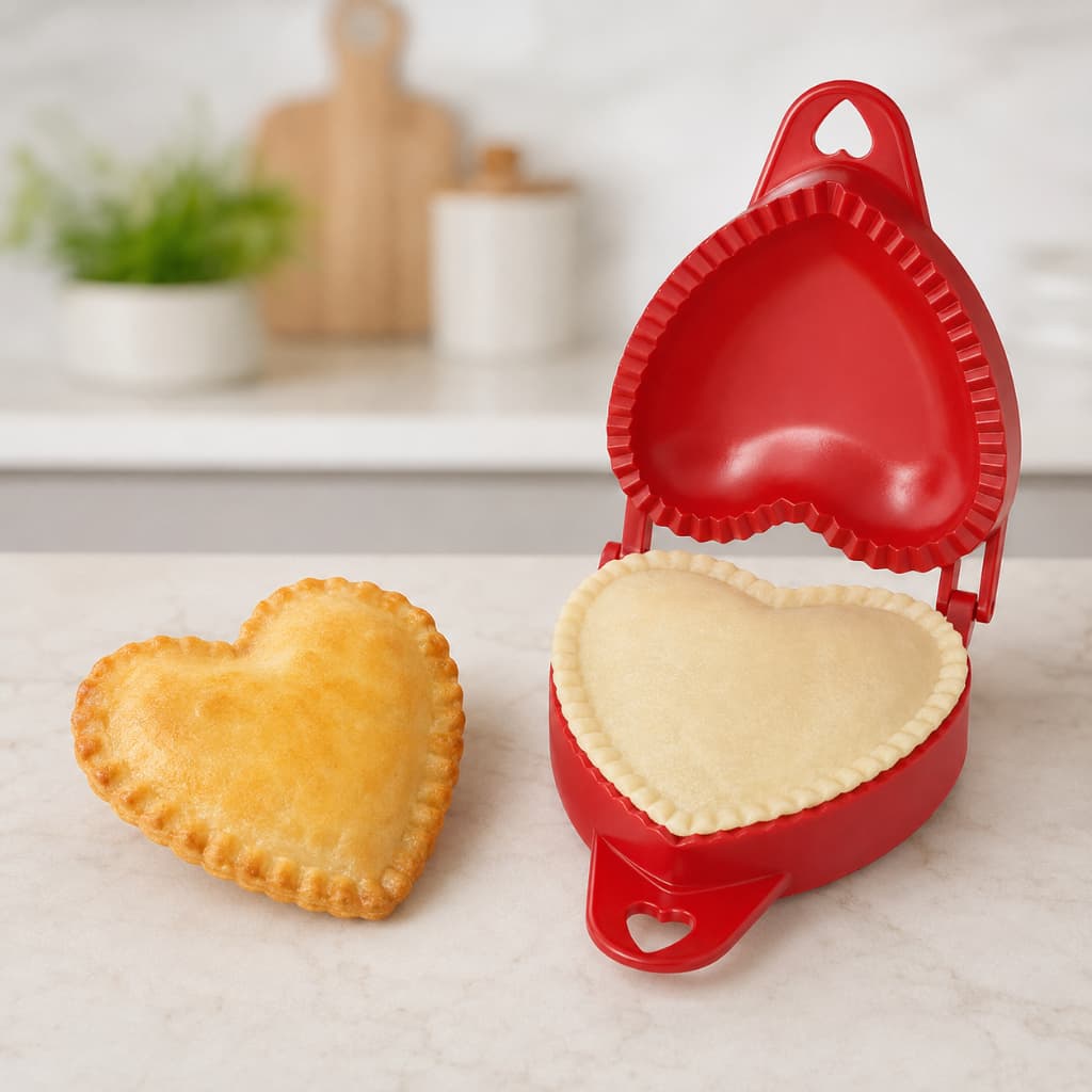 Forma de Plástico para Pastel Fogazza Formato Coração