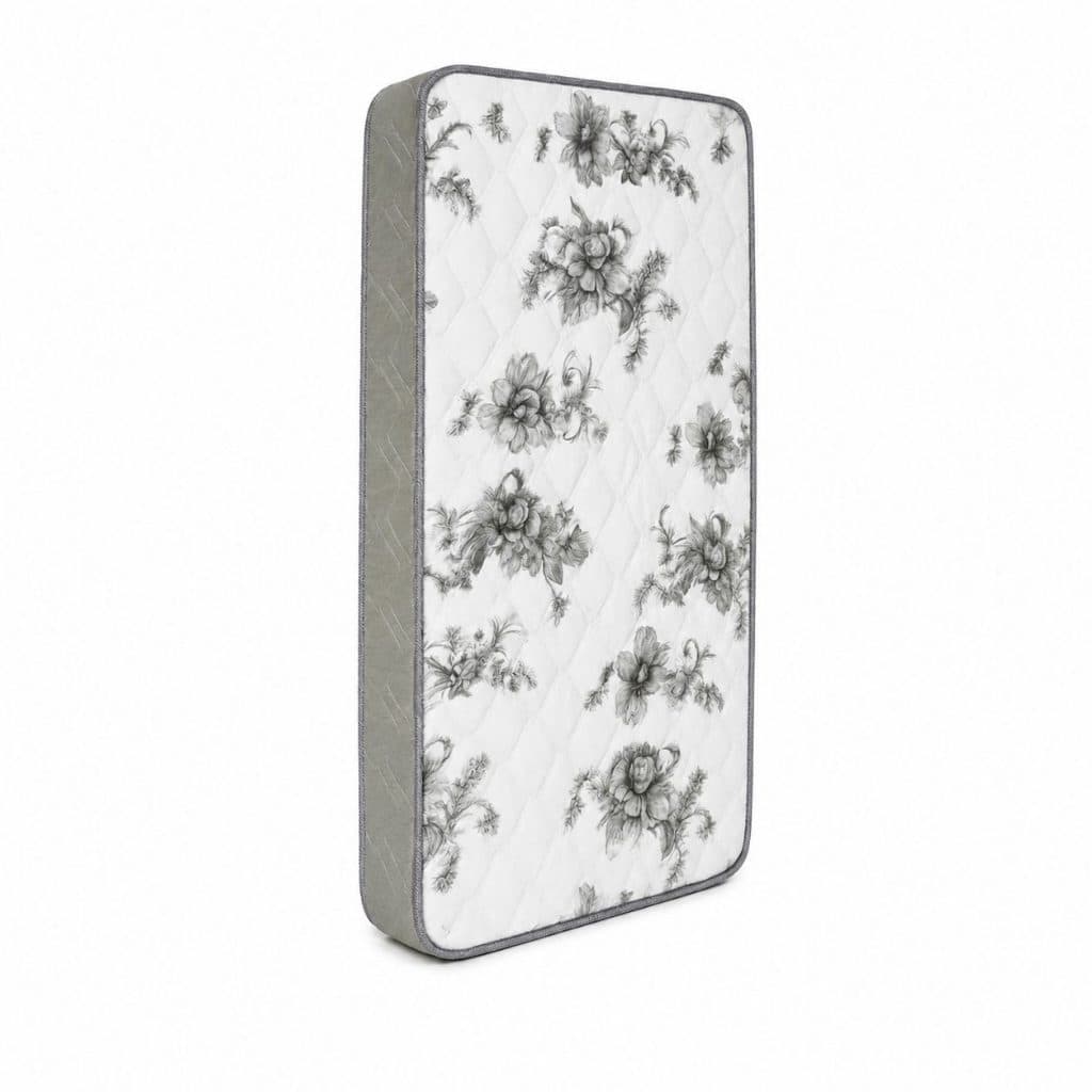 Colchão Solteiro Espuma Cinza D20 ou D33 188x88x12 Confortável Premium