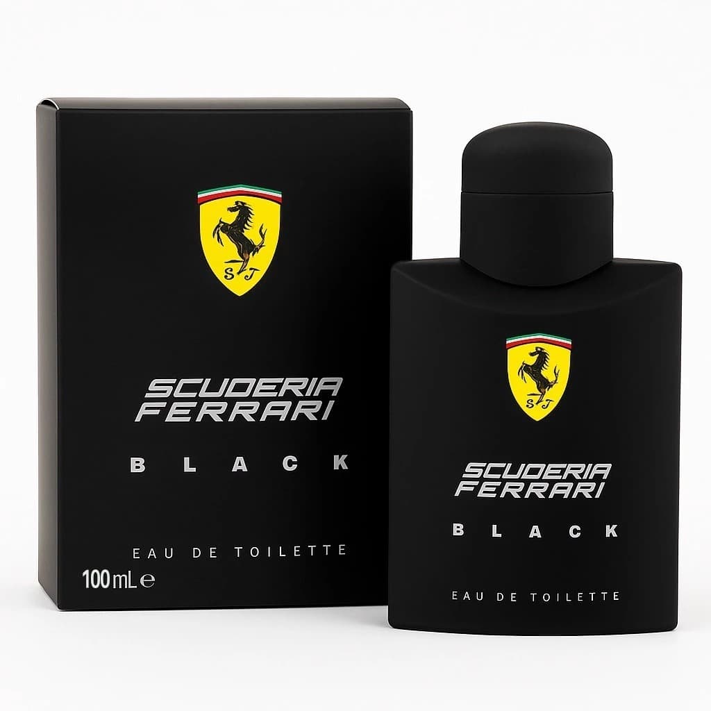 Perfumes Masculinos Ferrari Black 100ml | Importado com Alta Fixação e Longa Duração