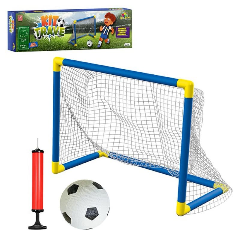 Kit Futebol Com Gol Bomba E Bola Brinquedo Futebol