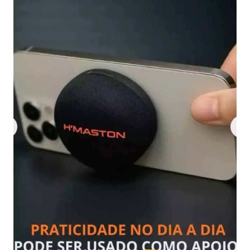 Caixa de Som Portátil AM55 15W Bluetooth USB-C Magnética