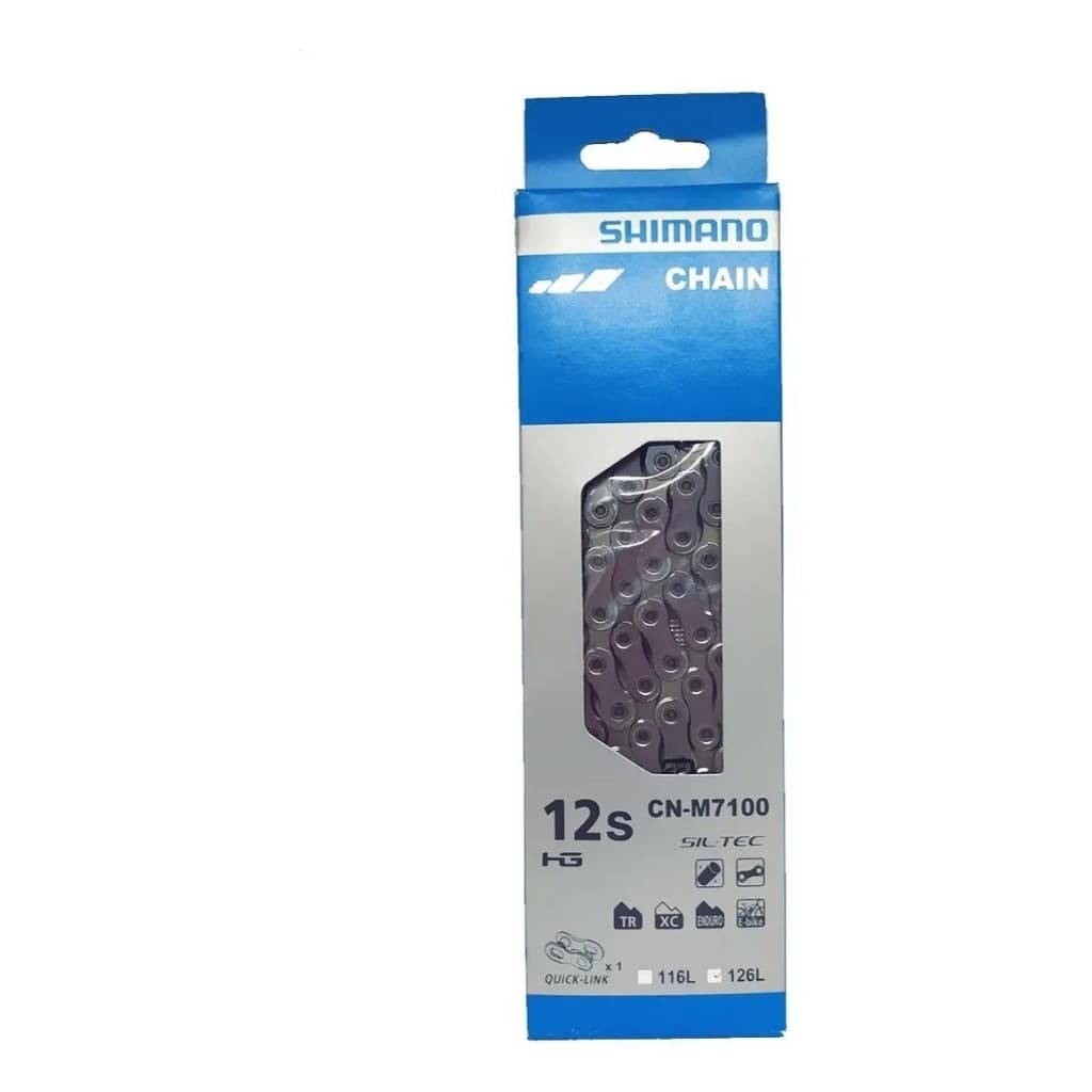 Corrente Shimano Slx 12v M7100 + Quick-link + Forte