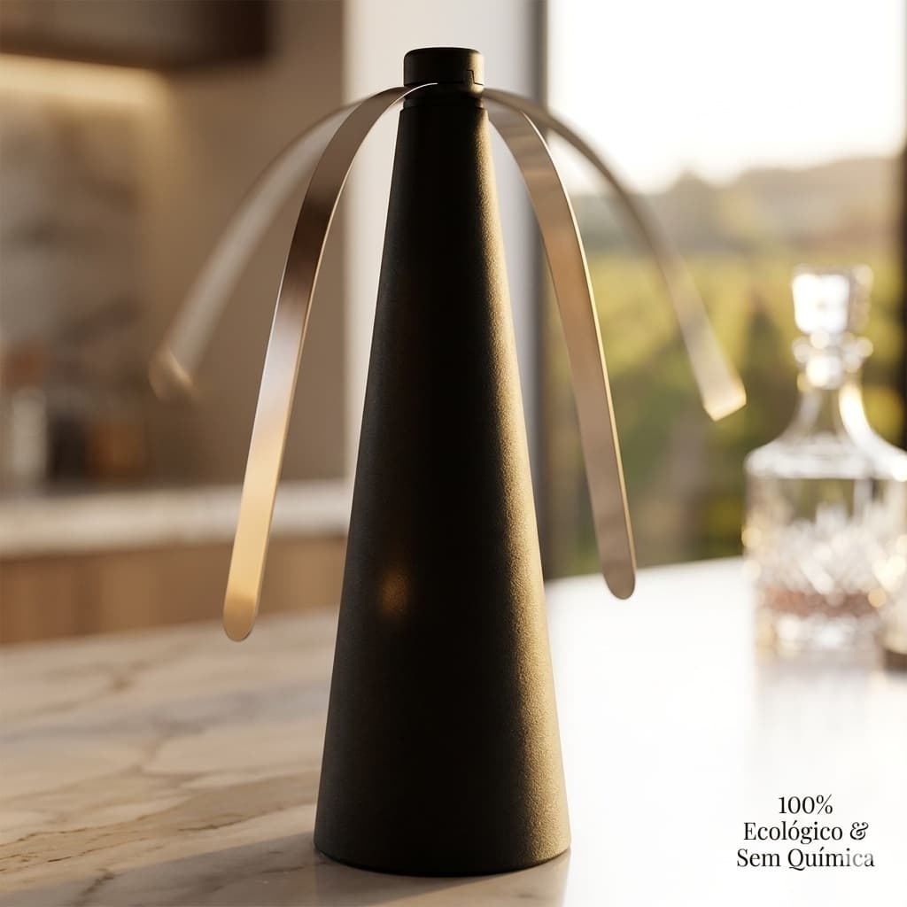 Espanta Moscas Mesa Ventilador Repelente Moscas Portátil Repelente de Mesa para Churrasco Alimentos