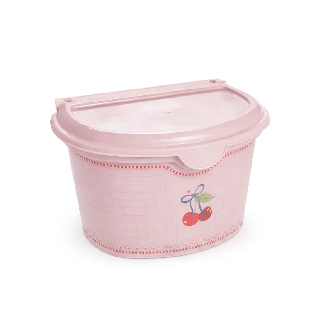 Saleiro Elegante - Saleiro para cozinha - Rosa - 1 kl de capacidade - Qualidade Premium