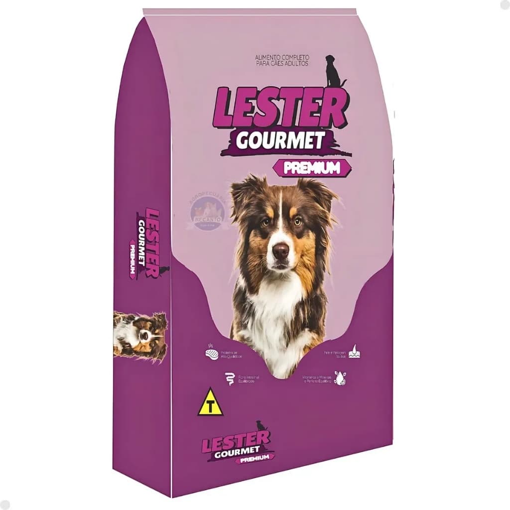 Ração para Cães Lester Gourmet Premium - 15kg