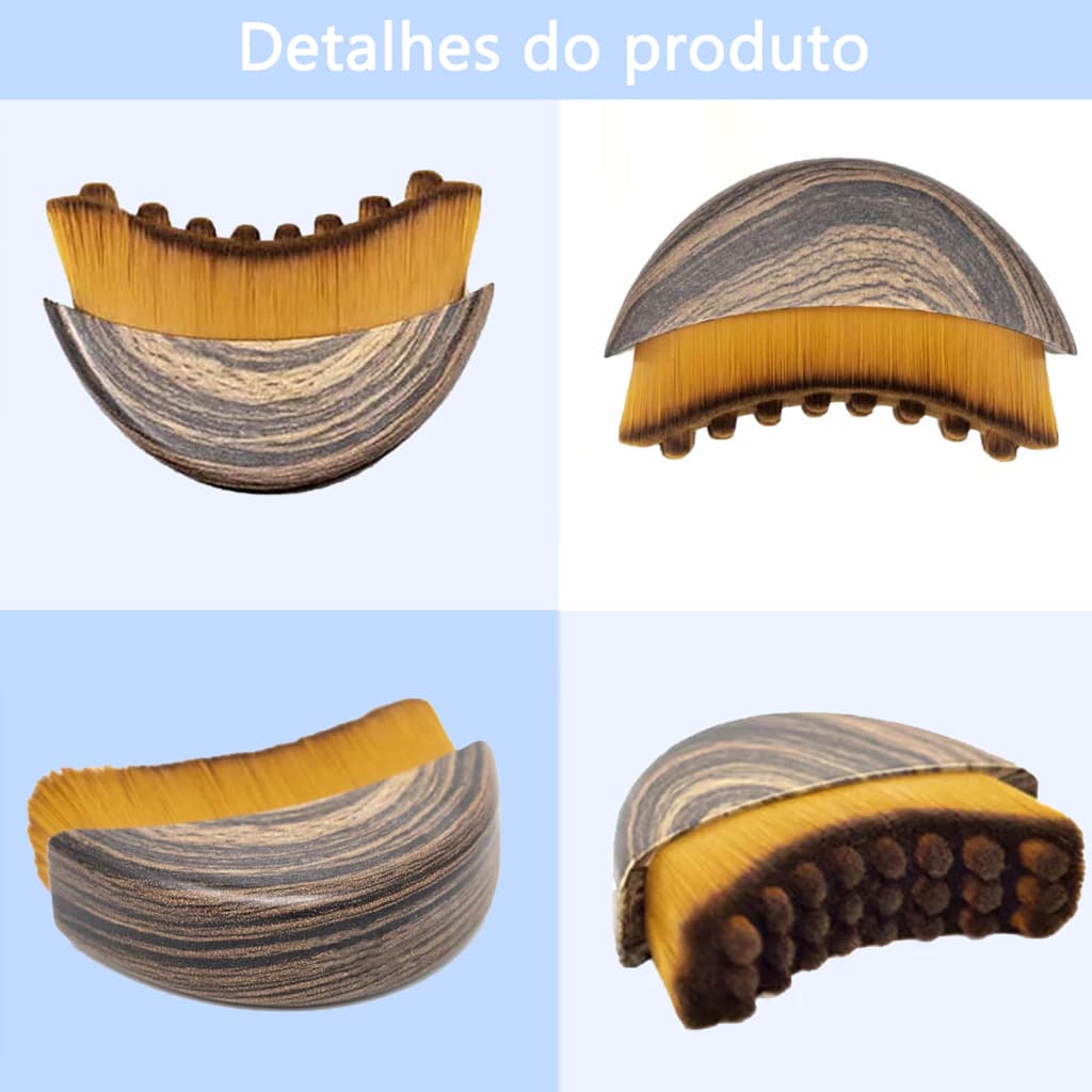 kit12 Escova Facial Multifuncional Para Contorno Linfático Seca Adequada Massageador De Drenagem Linfática Escultura Que