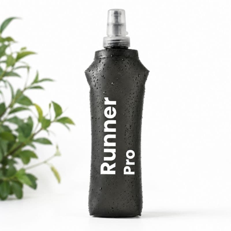 Garrafa Soft Flask 500ml Flexível Corrida Trail Running Ciclismo Hidratação TPU Anmeilu