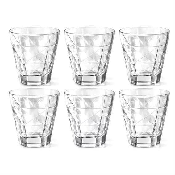Jogo De 6 Copos Porto Fino Short 330ml - DUMIAT