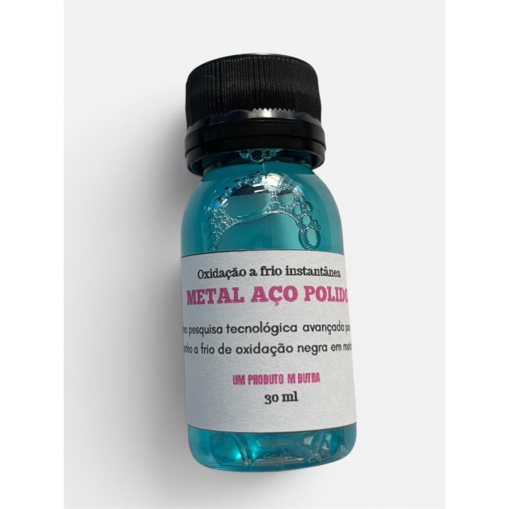 Oxidação Negra A Frio Metal Aço 30 Ml Suporte SOS pequenos reparos