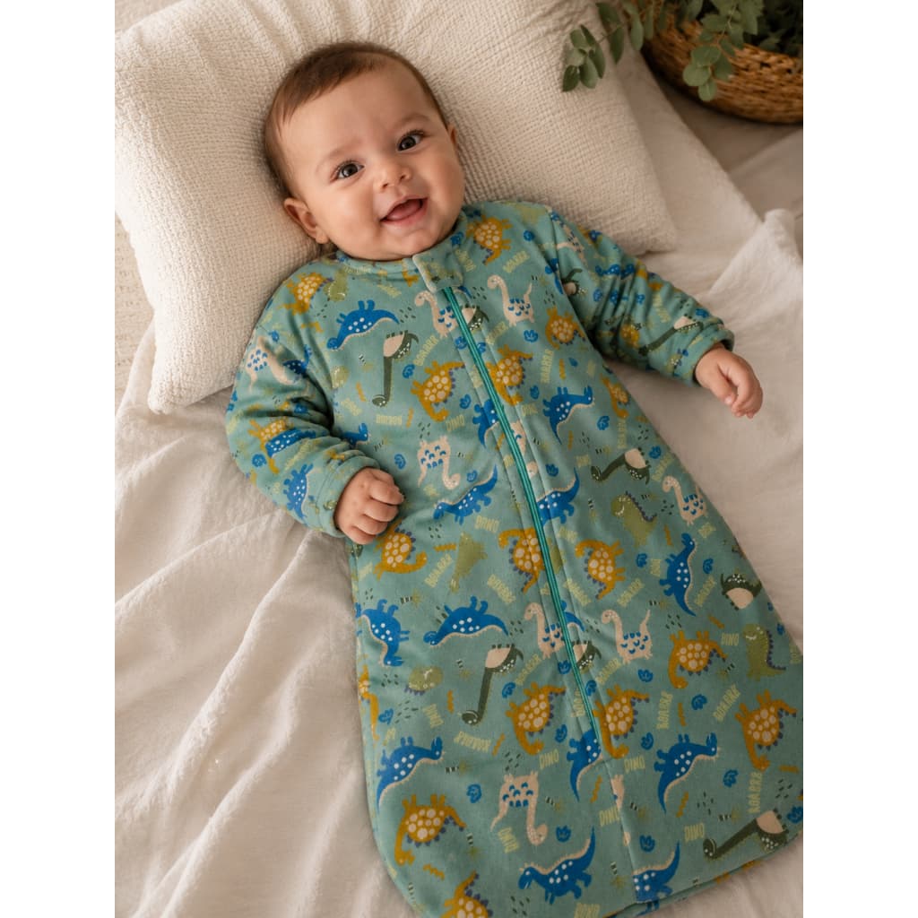 Casulo para Bebê com Zíper Saco de Dormir Plush