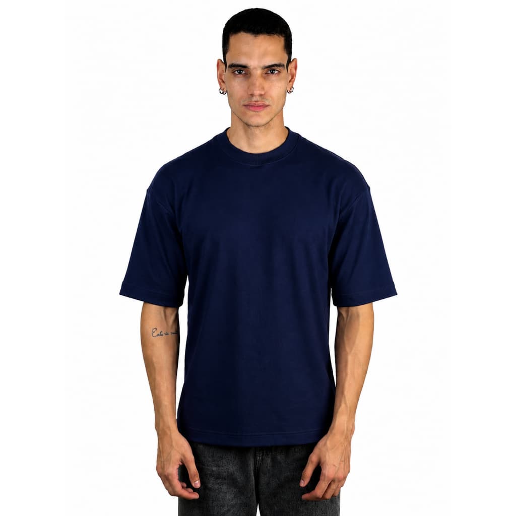 Camiseta Oversized Básica Streetwear Masculina