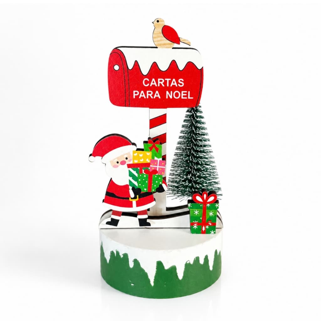 Enfeite Natalino – Cartas para Noel - Feliz Natal
