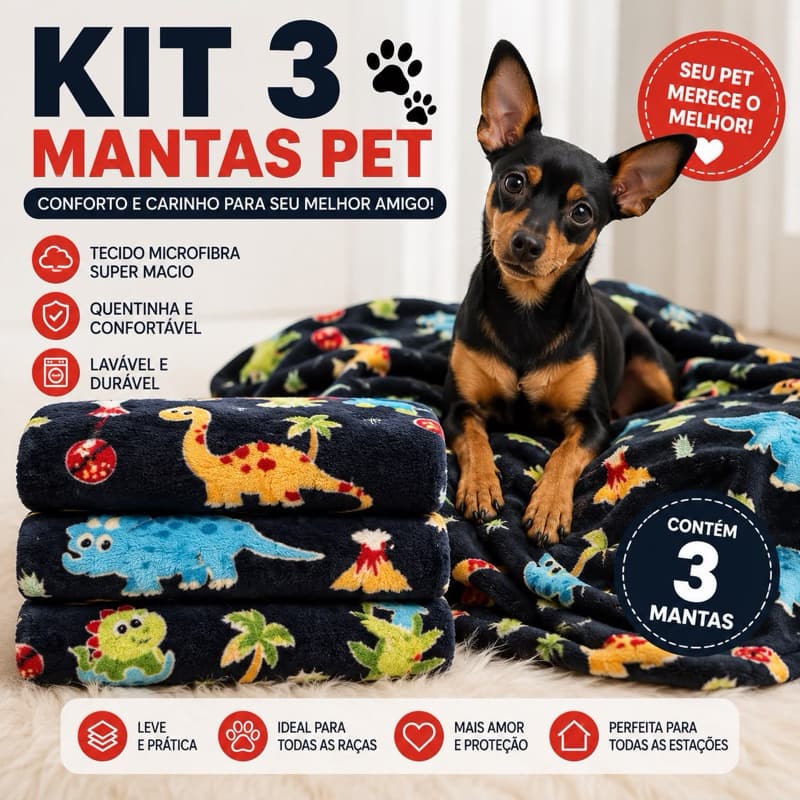 COBERTOR Manta Pet CÃOZINHO GATINHO BEBE  80x60 cm SUPER MACIA – Conforto e Proteção para seu Melhor Amigo!