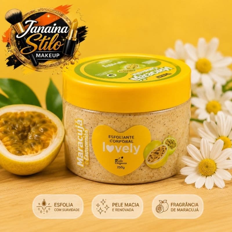 Esfoliante Corporal Lovely Face Beautiful 280g com Hidratação Profunda
