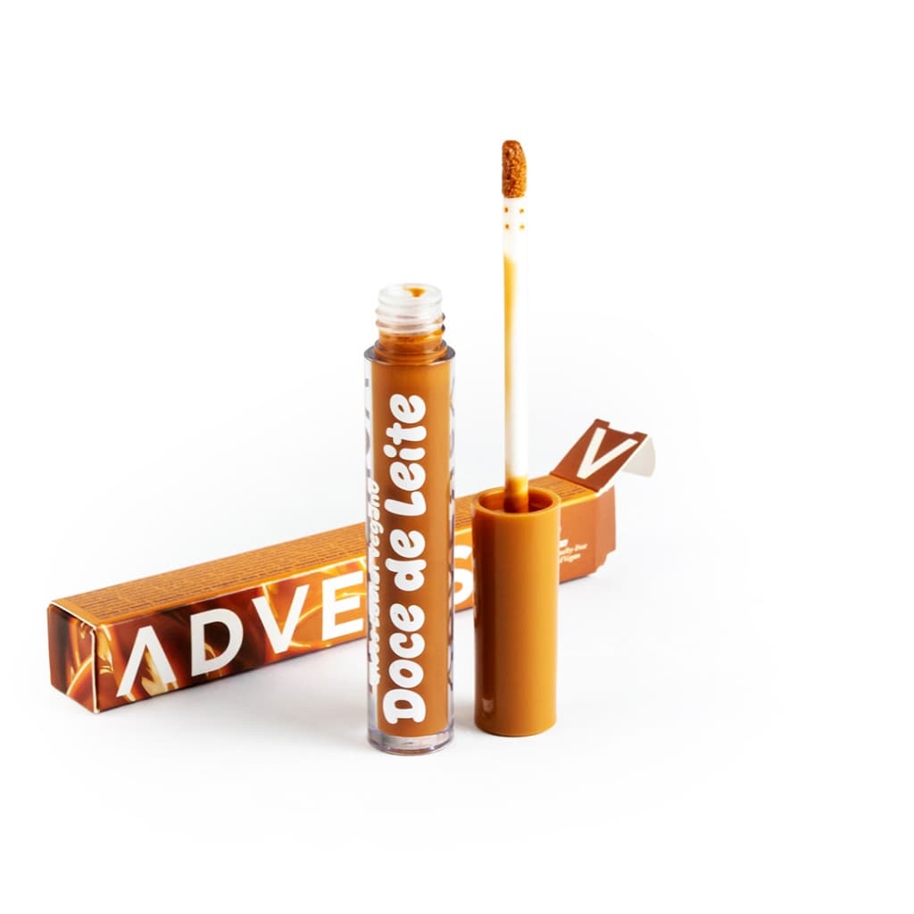 Gloss Labial Vegano Doce de Leite Adversa Makeup