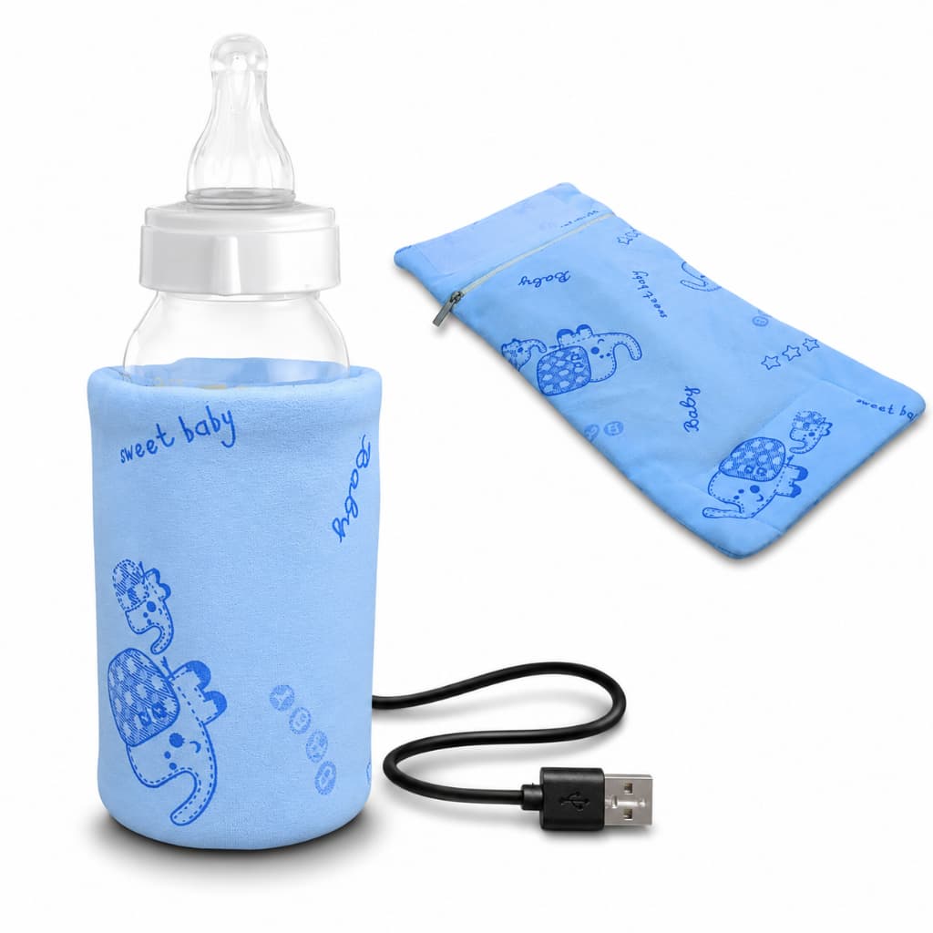 Aquecedor de Mamadeira USB Portátil Bolsa Térmica para Mamadeira Universal