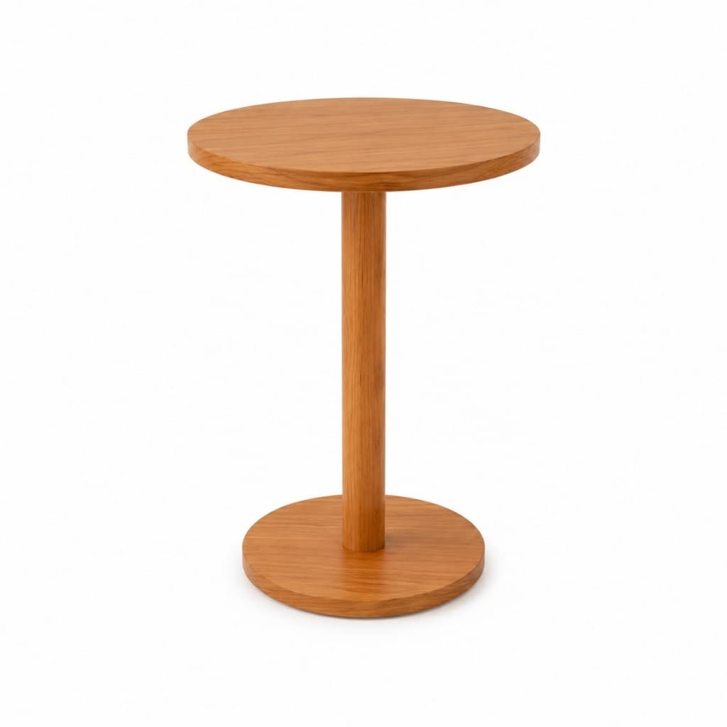 Mesa Lateral Multiuso Amadeirada para Vasos, Livros, Xícaras, Luminárias e Objetos